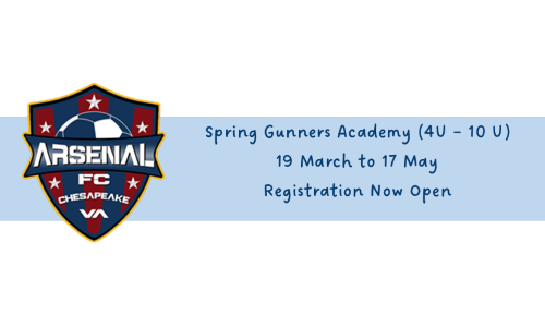 2025 Spring Gunner Academy Registration