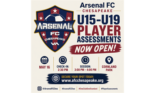 U15-U19 Player Assessments